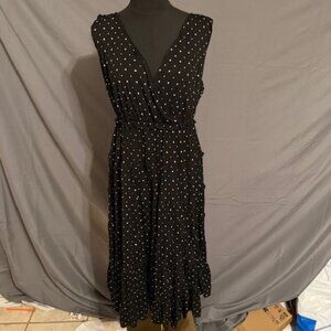 STYLE & CO Polka Dot Dress Size 1X